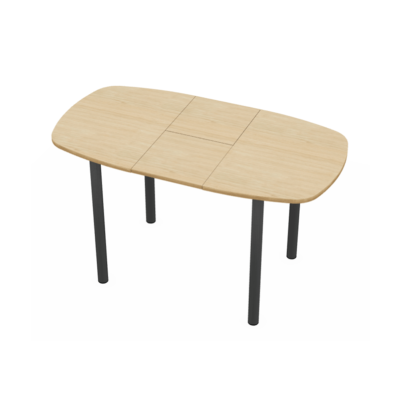 TABLE DE CUISINE TONNEAU EN STRATIFIÉ EXTENSIBLE LUSTRA