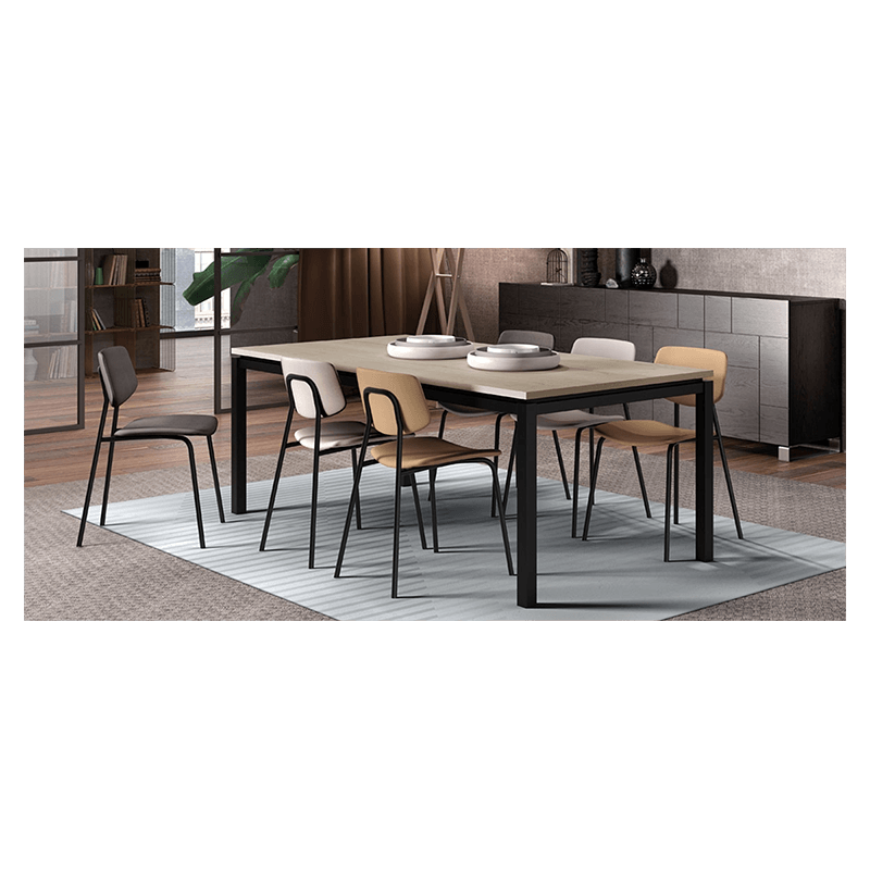 TABLE RECTANGULIARE EN STRATIFIÉ VICENZA HT 75