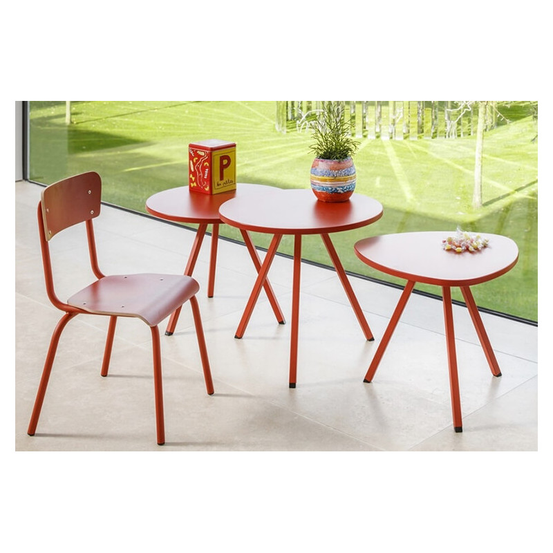 TABLE BASSE EN STRATIFIÉ TRIPLE