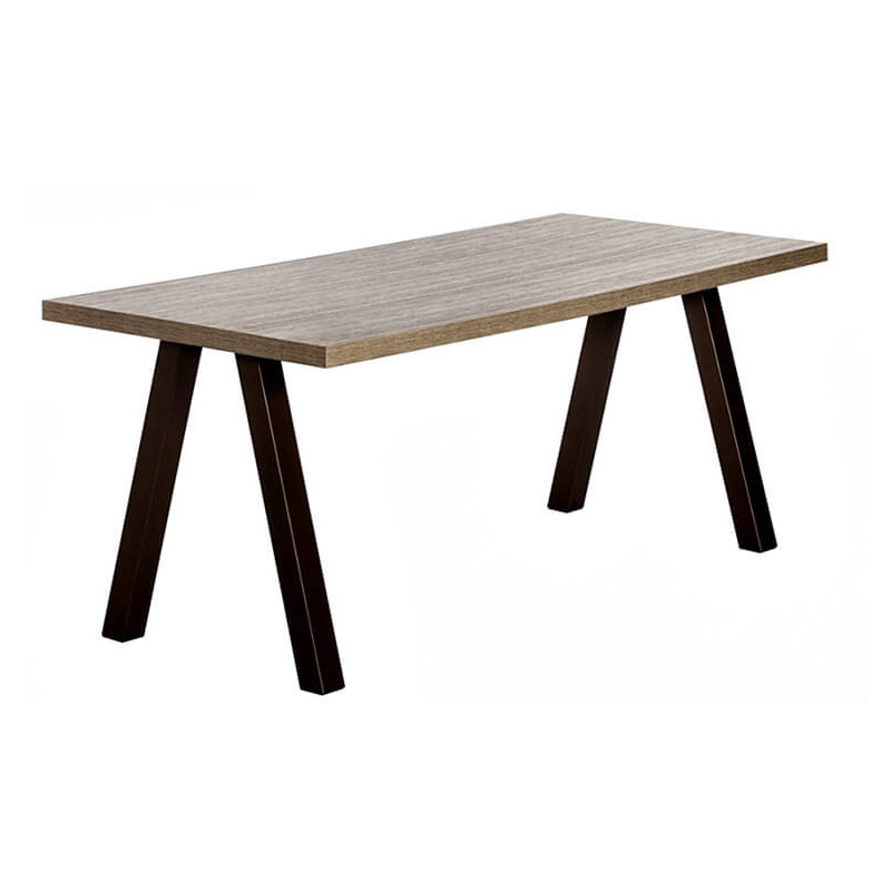 TABLE BAR RECTANGULAIRE EN STRATIFIÉ QUEEN HT 105 CM