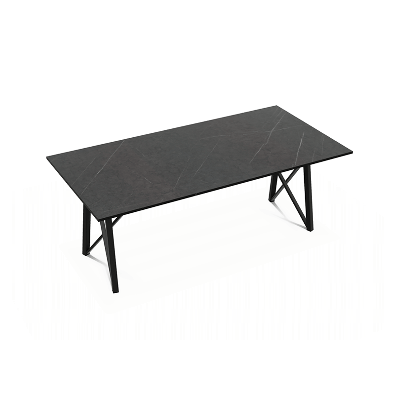 TABLE EN STRATIFIÉ INDUSTRIELLE RECTANGULAIRE WACKO 2.0