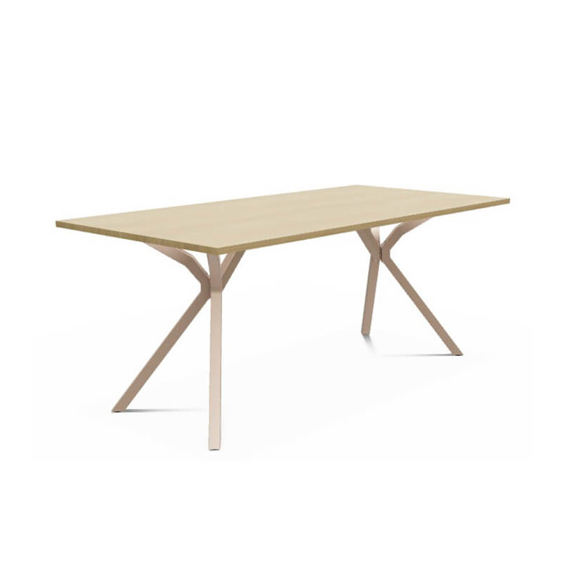 TABLE DE SALLE À MANGER MODERNE RECTANGULAIRE ONYX