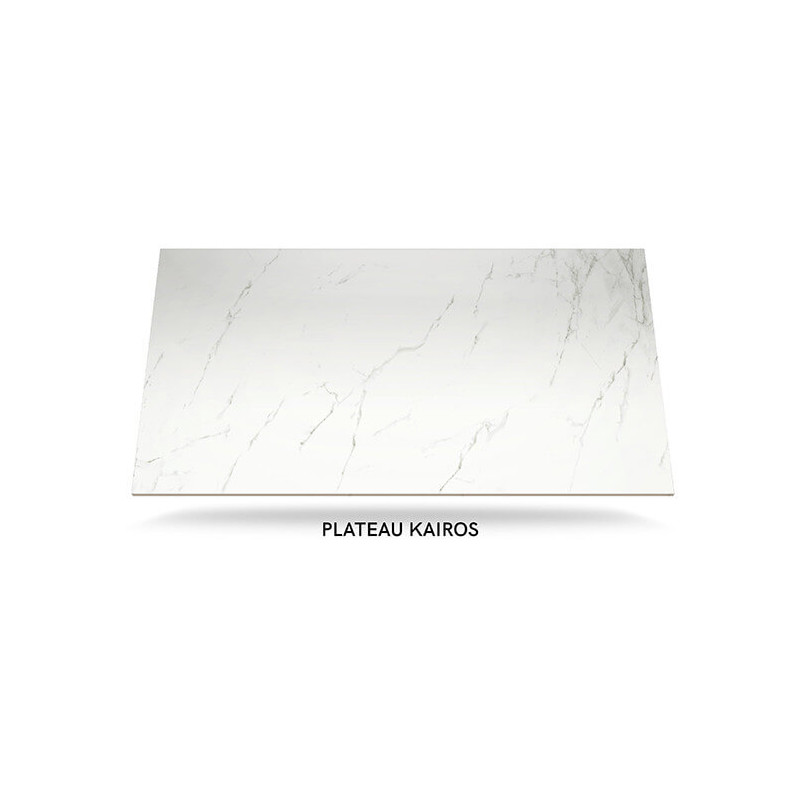 TABLE CONTEMPORAINE EN DEKTON EXTENSIBLE SNACK ALISON HT 90 CM