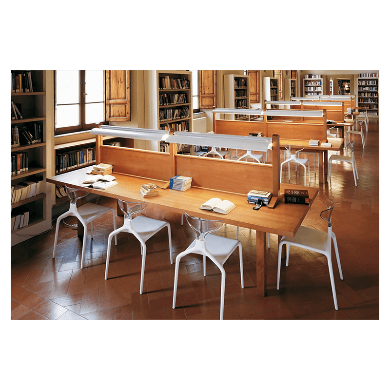 CHAISE CONTEMPORAINE PUNK EN POLYCARBONATE