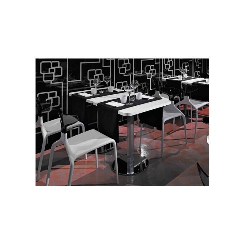 CHAISE CONTEMPORAINE PUNK EN POLYCARBONATE