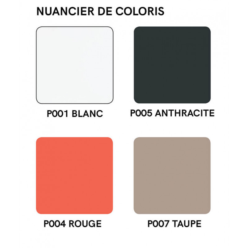 CHAISE DE TERRASSE EN POLYPROPYLÈNE SHARK