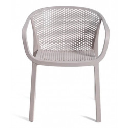 FAUTEUIL DE JARDIN EN POLYPROPYLÈNE EMPILABLE GIANET