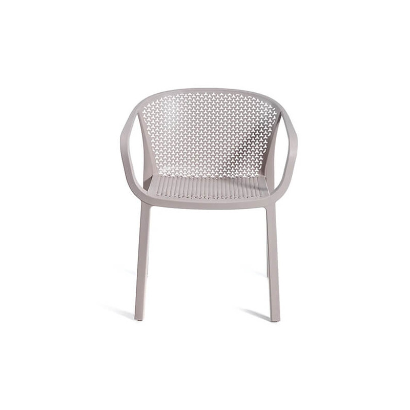 FAUTEUIL DE JARDIN EN POLYPROPYLÈNE EMPILABLE GIANET
