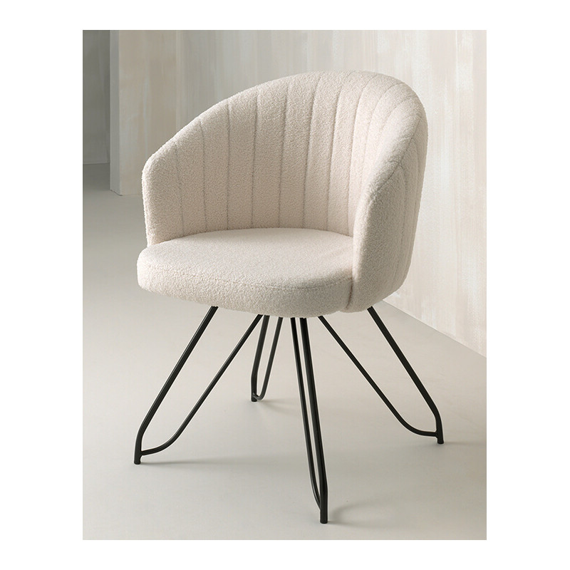 FAUTEUIL CONTEMPORAIN EN TISSU COCOON ACEDGET