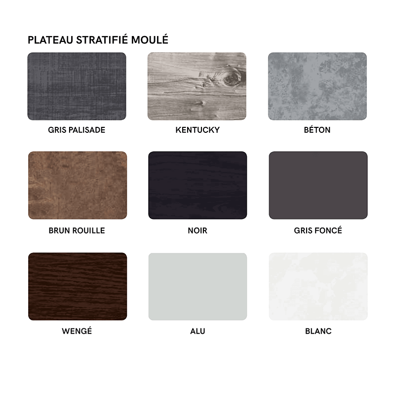 TABLE PLIANTE RONDE BISTROT LORRAINE