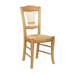 CHAISE RUSTIQUE FRANÇAISE EN CHÊNE 283