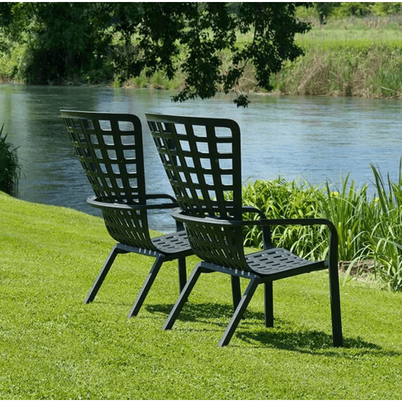 ENSEMBLE DE FAUTEUILS DÉTENTE ET REPOSE PIEDS FOLIO
