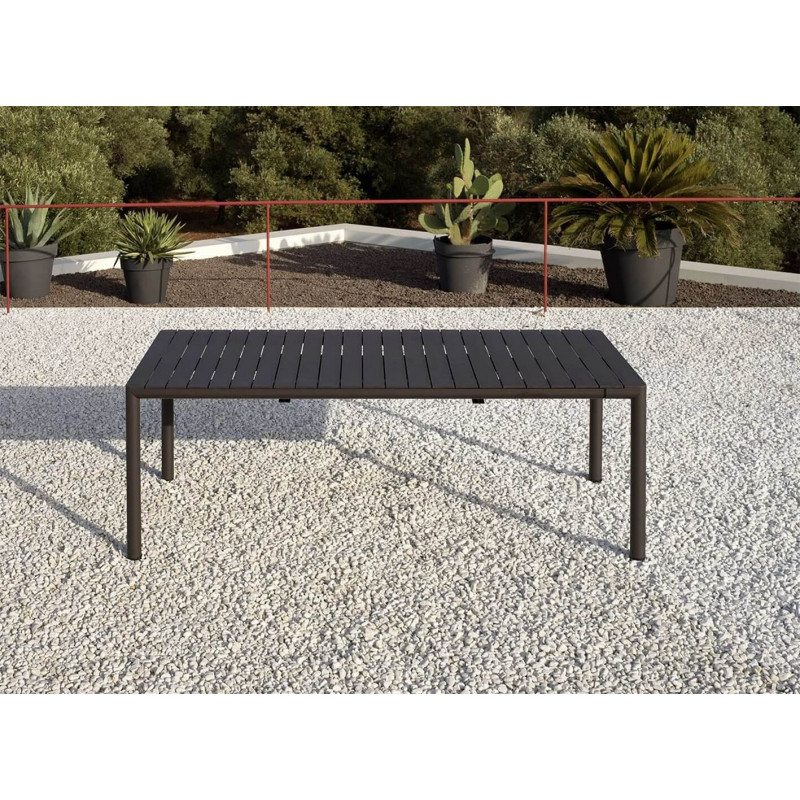 ENSEMBLE TABLES ET CHAISES DE JARDIN TEVERE ET DOGA