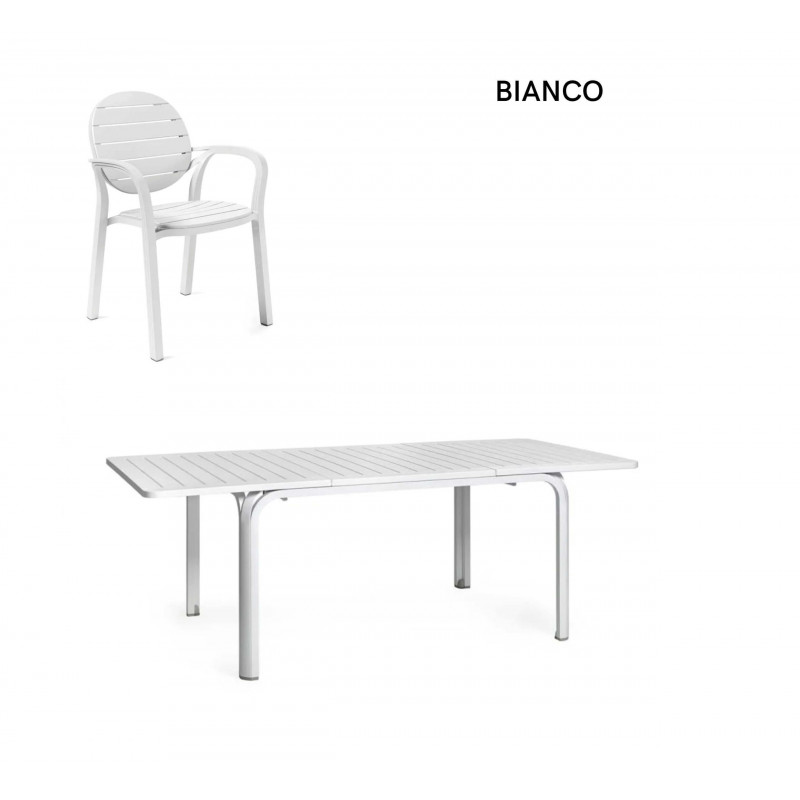 ENSEMBLE TABLE ET FAUTEUILS DE TERRASSE ALLORO - PALMA