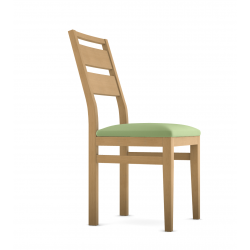 CHAISE CONTEMPORAINE EN BOIS DE CHÊNE NATURA