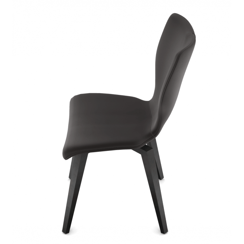 CHAISE FIXE PIEDS MÉTAL FRANÇAISE CONTEMPORAINE NEO