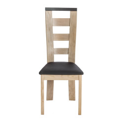 CHAISE DE SALLE À MANGER CONTEMPORAINE EN CHÊNE LIZA