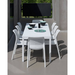 ENSEMBLE DE TERRASSE CHAISES BIT ET TABLE RIO