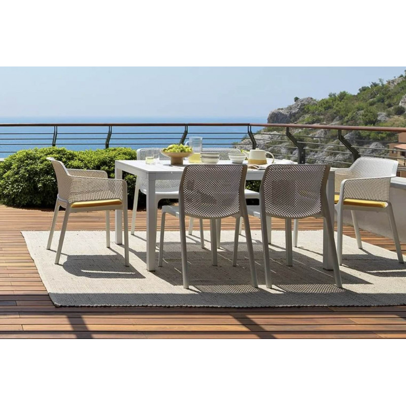 ENSEMBLE CHAISES BIT FAUTEUILS NET ET TABLE RIO