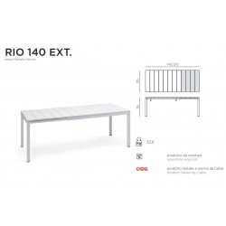 ENSEMBLE CHAISES BIT FAUTEUILS NET ET TABLE RIO