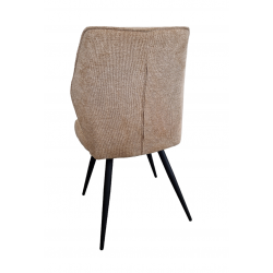 Lot de 2 Chaises de Salle à Manger DORIN en Tissu - Le Chaisier