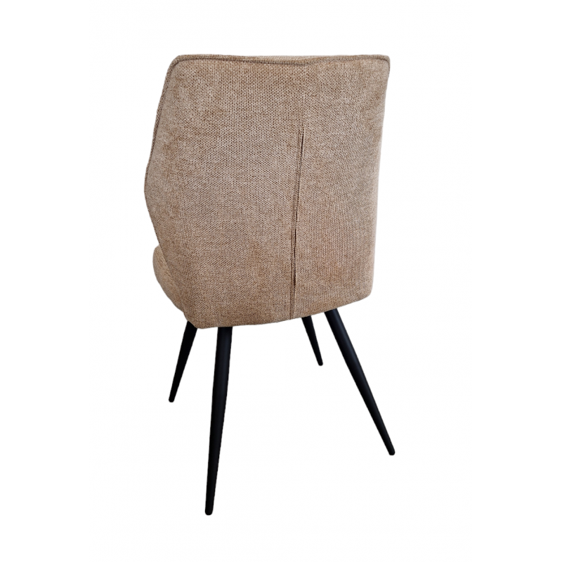 Lot de 2 Chaises de Salle à Manger DORIN en Tissu - Le Chaisier