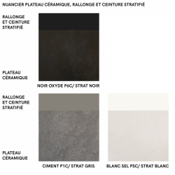 Table Contemporaine GIOVE Ronde ou Ovale Céramique - Le Chaisier