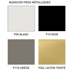 Tabouret Rond Snack Enveloppant en Velours ou Tissu TUKA - Le Chaisier