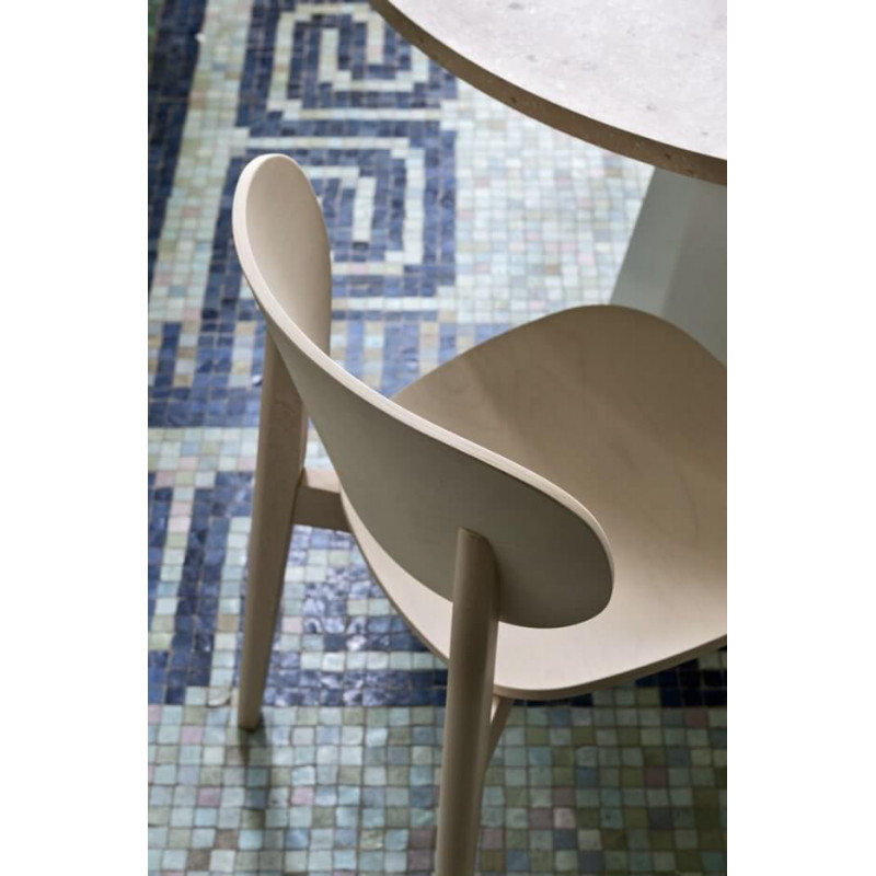 Chaise en Bois Contemporaine Scandinave EIDE - Le Chaisier