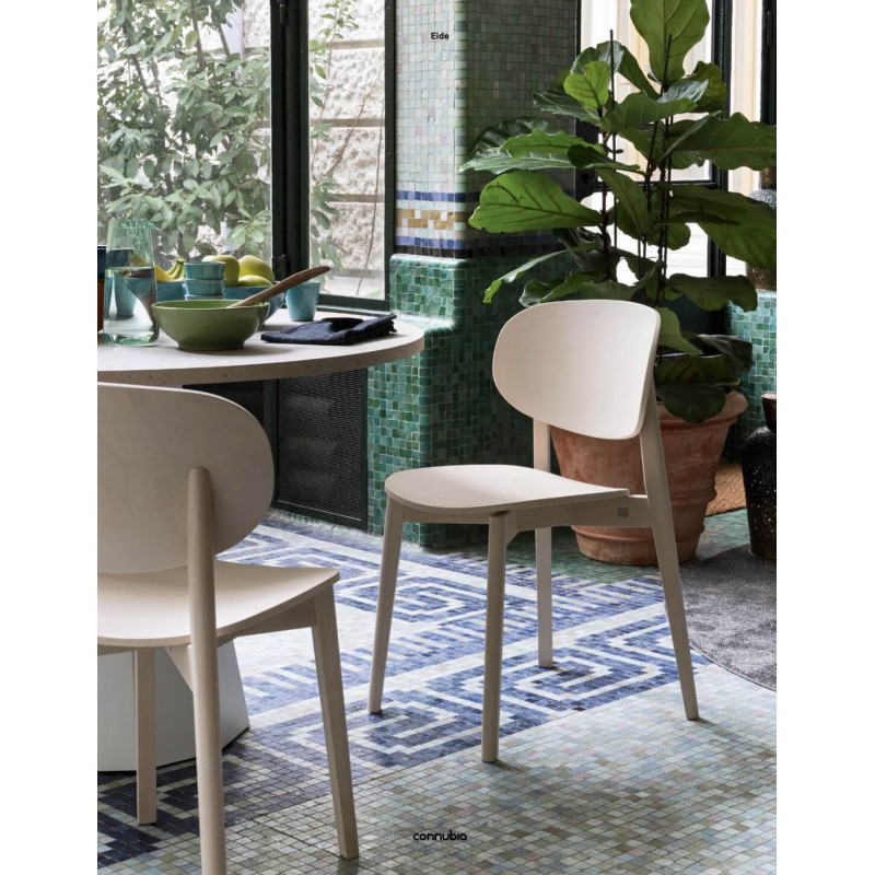 Chaise en Bois Contemporaine Scandinave EIDE - Le Chaisier