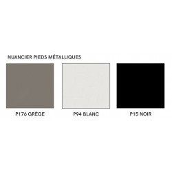 Tabouret Snack Dossier Bas Garni RILEY - Le Chaisier