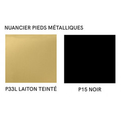 Tabouret Contemporain en Velours New York - Le Chaisier