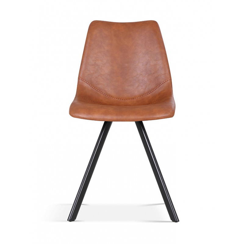 CHAISE DE SALLE À MANGER EN SIMILICUIR EMMA