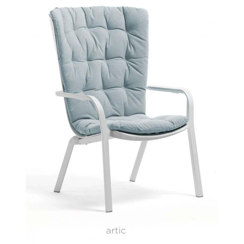 Fauteuil de Relaxation d'Extérieur en Polypropylène FOLIO - Le Chaisier