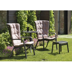 Fauteuil de Relaxation d'Extérieur en Polypropylène FOLIO - Le Chaisier