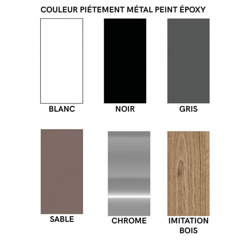 Chaise Contemporaine de Salle à Manger Rétro en Similicuir ROSIE - Le Chaisier