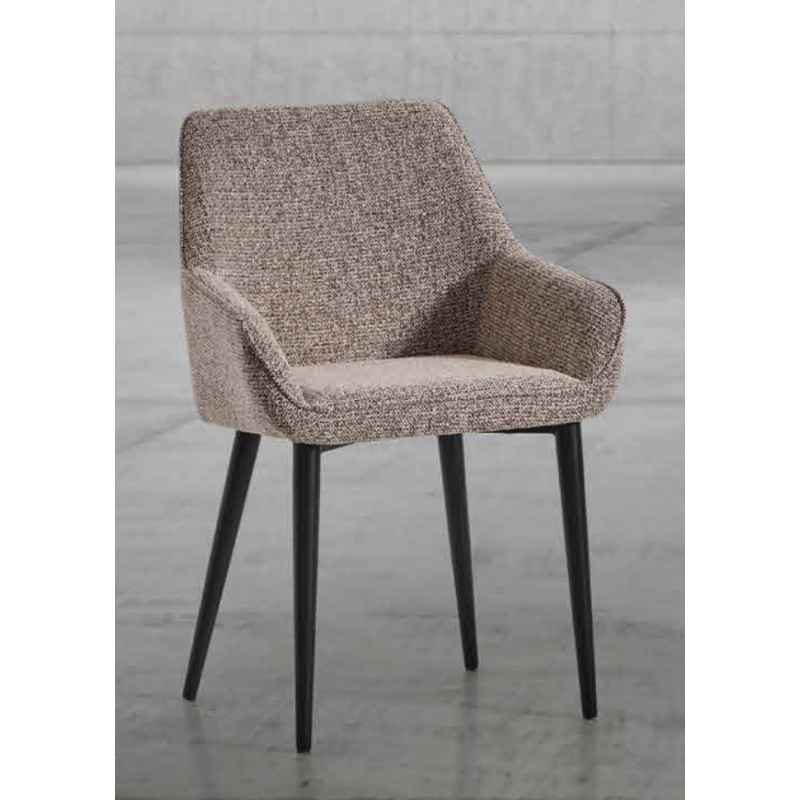 FAUTEUIL DE SALLE À MANGER CONTEMPORAIN NOLAN EN TISSU