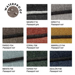 Chaise Contemporaine de Salle à Manger Cossue en Tissu LÉA - Le Chaisier