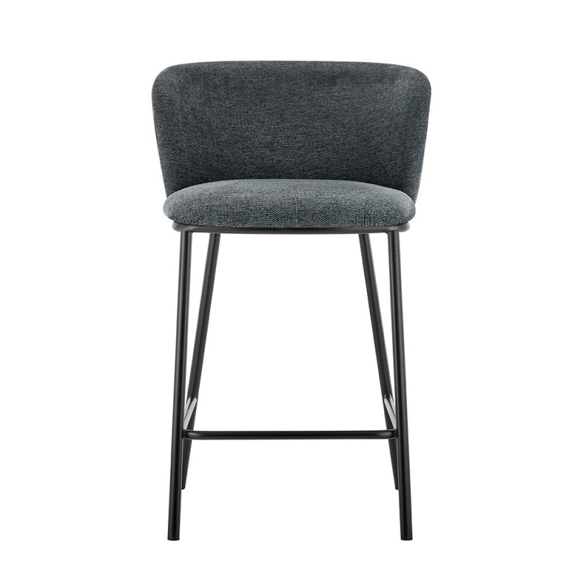 TABOURET SNACK ROND EN TISSU ARTHUR