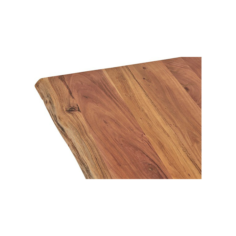 TABLE FIXE CONTEMPORAINE EN BOIS D'ACACIA NEBEL