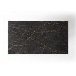 TABLE DE SALLE À MANGER CHÊNE ET CÉRAMIQUE EXTENSIBLE IRIS