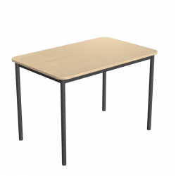 PETITE TABLE DE CUISINE RECTANGULAIRE EN STRATIFIÉ BASIC
