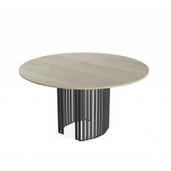 TABLE RONDE PIEDS CENTRAL CANVAS