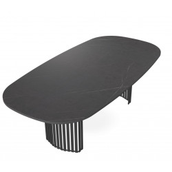 TABLE RECTANGULAIRE ANGLES ARRONDIS CANVAS