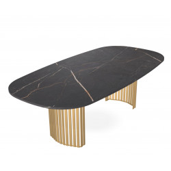 TABLE RECTANGULAIRE ANGLES ARRONDIS CANVAS