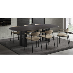 TABLE RECTANGULAIRE ANGLES ARRONDIS CANVAS