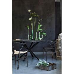 CHAISE EN BOIS ET PAILLE CONTEMPORAINE ARTAS