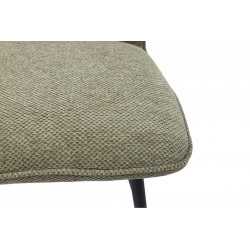 TABOURET SNACK EN TISSU PIVOTANT LARA