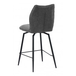 TABOURET SNACK EN TISSU PIVOTANT LARA