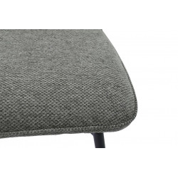 TABOURET SNACK EN TISSU PIVOTANT LARA